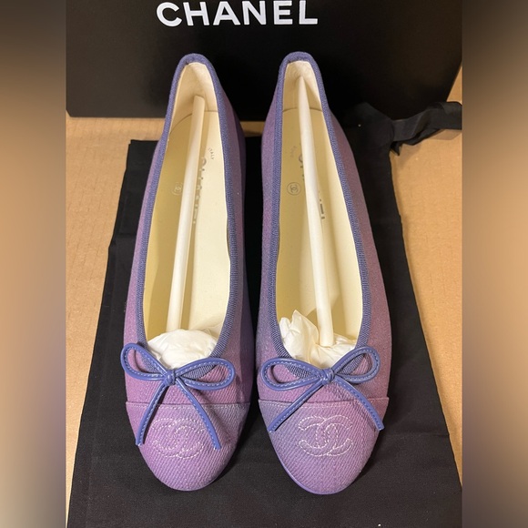 Authentic Chanel G02819 Ballerinas size 36 - Picture 1 of 13